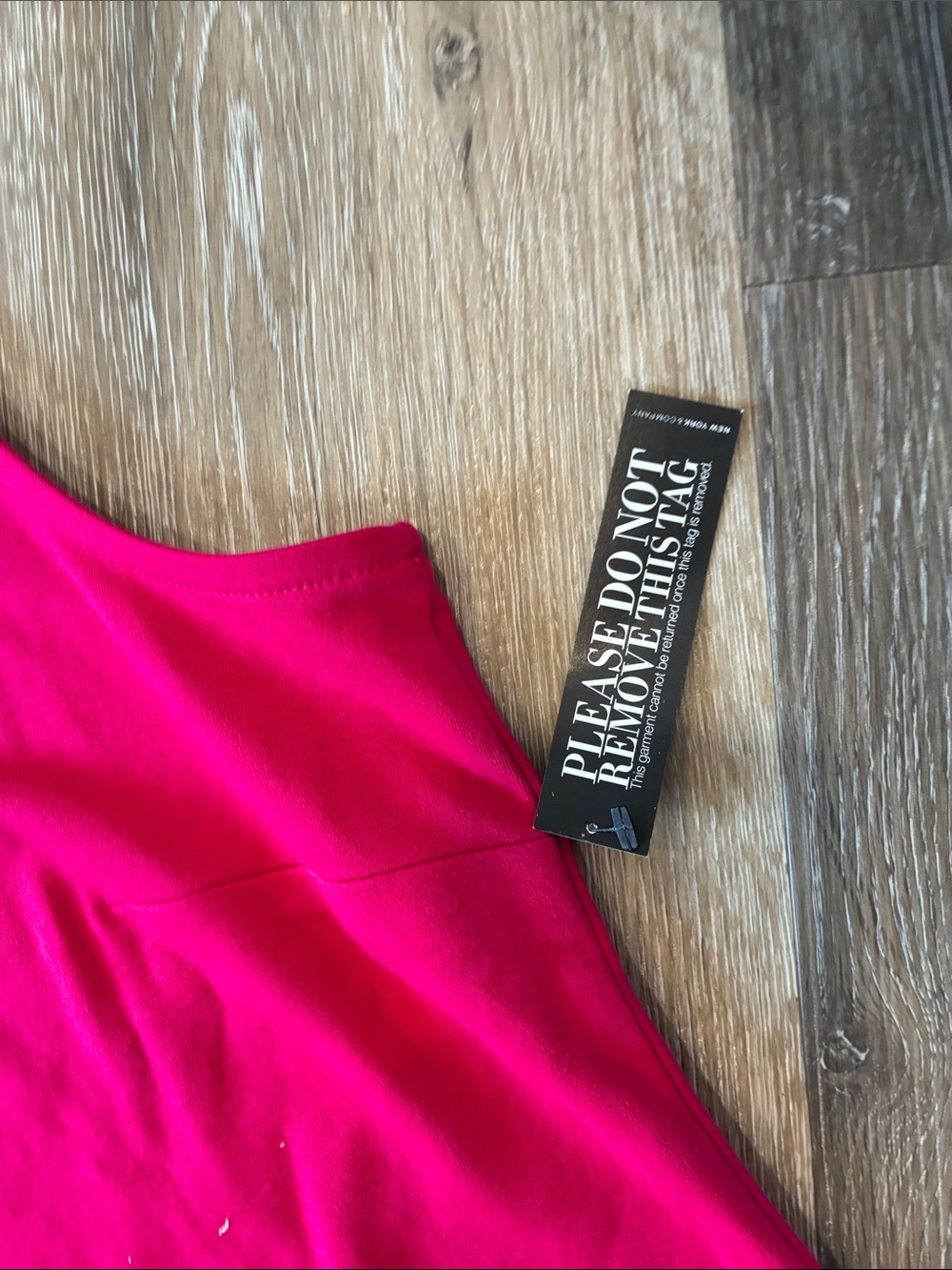 New York & Company Sleeveless Midi Shift Dresses in Royal Blue and Fuchsia - Picture 4 of 10